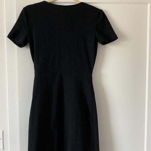 Madewell Texture & Thread Short-Sleeve Side-Tie Dress - Picture 4 of 4
